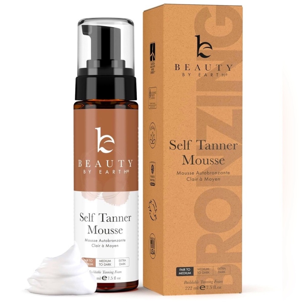 Beauty by Earth Self Tanner Mousse